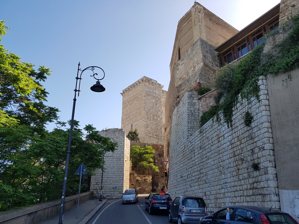 La tour San Pancrazio de Cagliari
