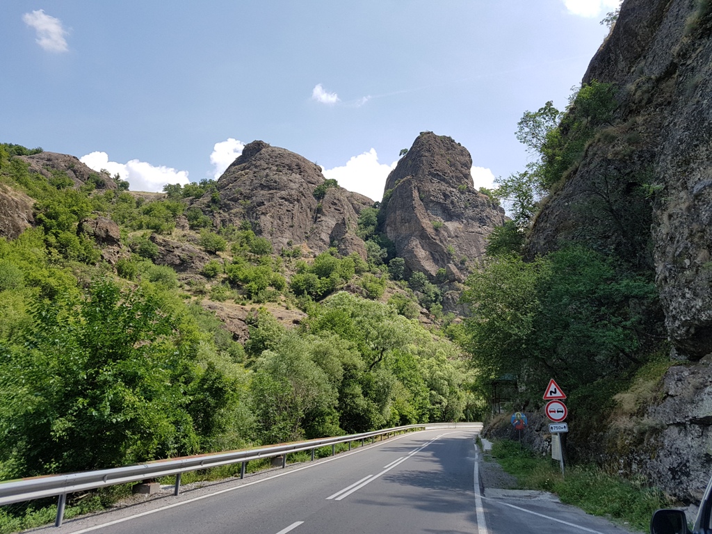 Vers le monastère de Rila