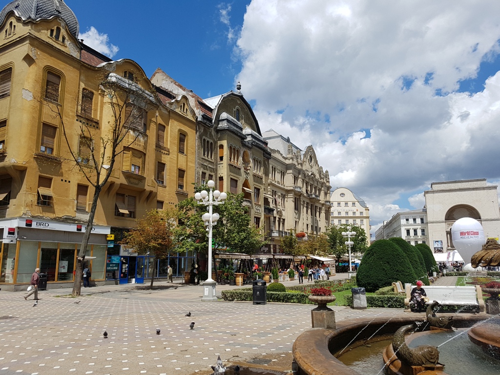 Place de la victoire à Timișoara